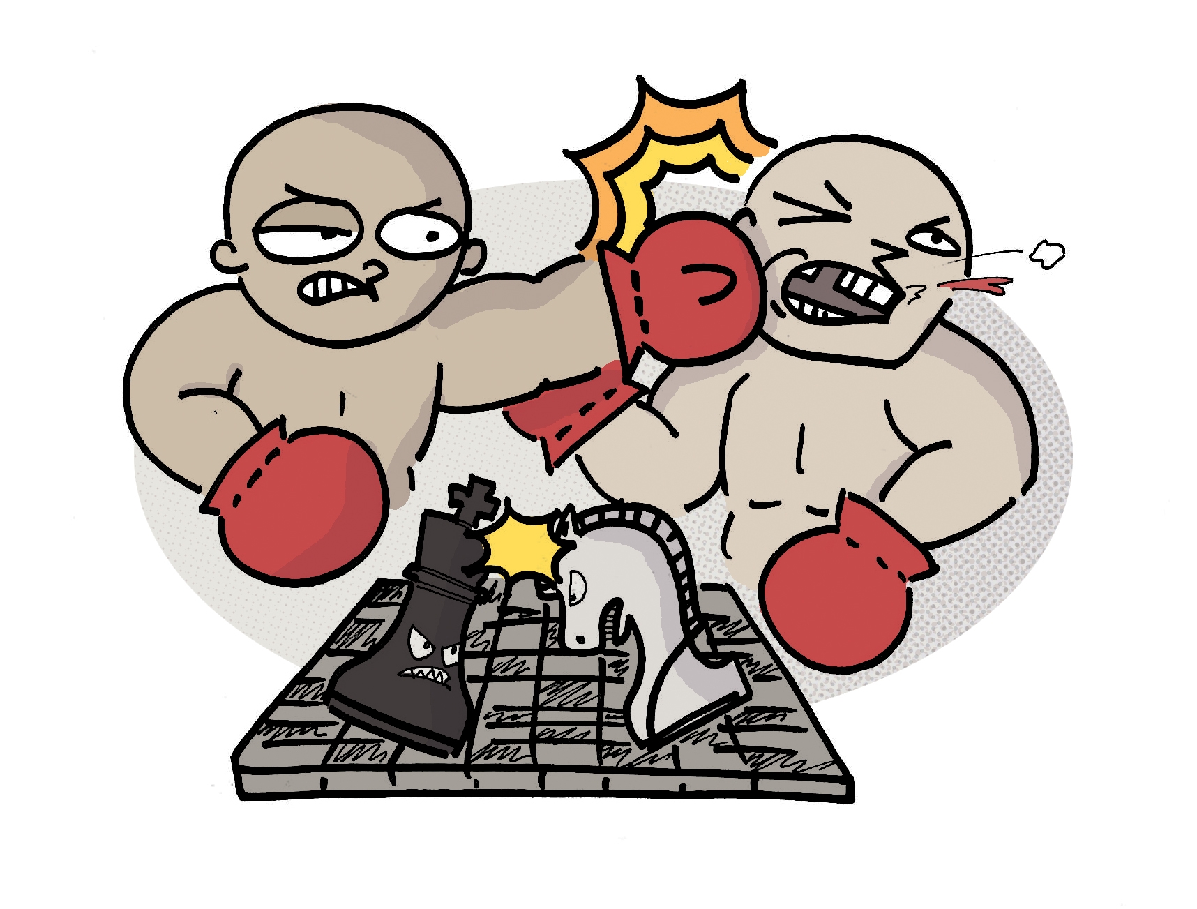 Bible Outlines - Chess Boxing — Combining Brains and Brawn